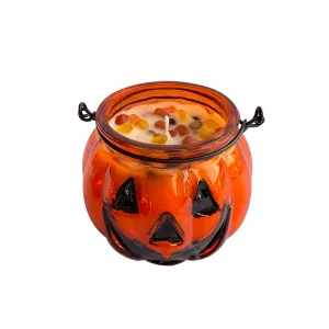 10 oz Jack-O-Lantern Halloween Candle