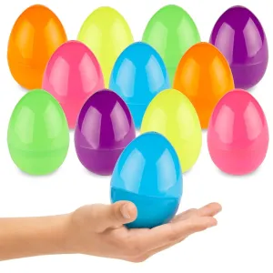 35 Unfilled Easter Eggs Empty, 36 Pcs - Empty Plastic Eggs Fillable With Candy