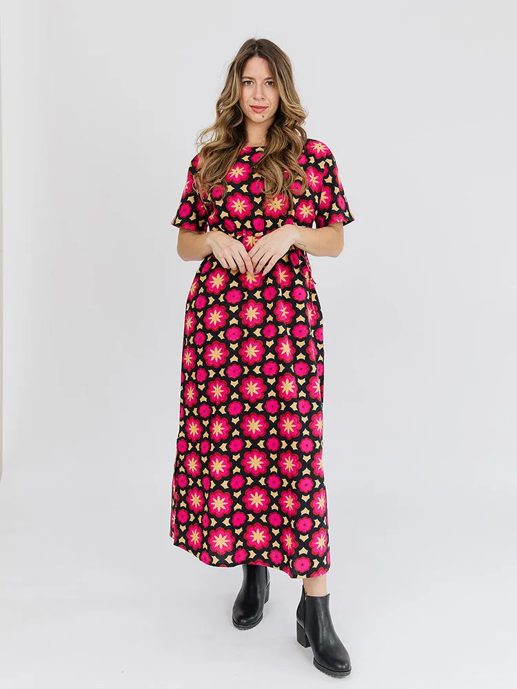 Aimee Maxi Dress - Mod Fuchsia