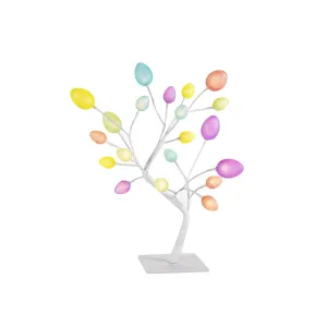 Battery Operated Easter Egg Tree With 20 LEDs - 45cm