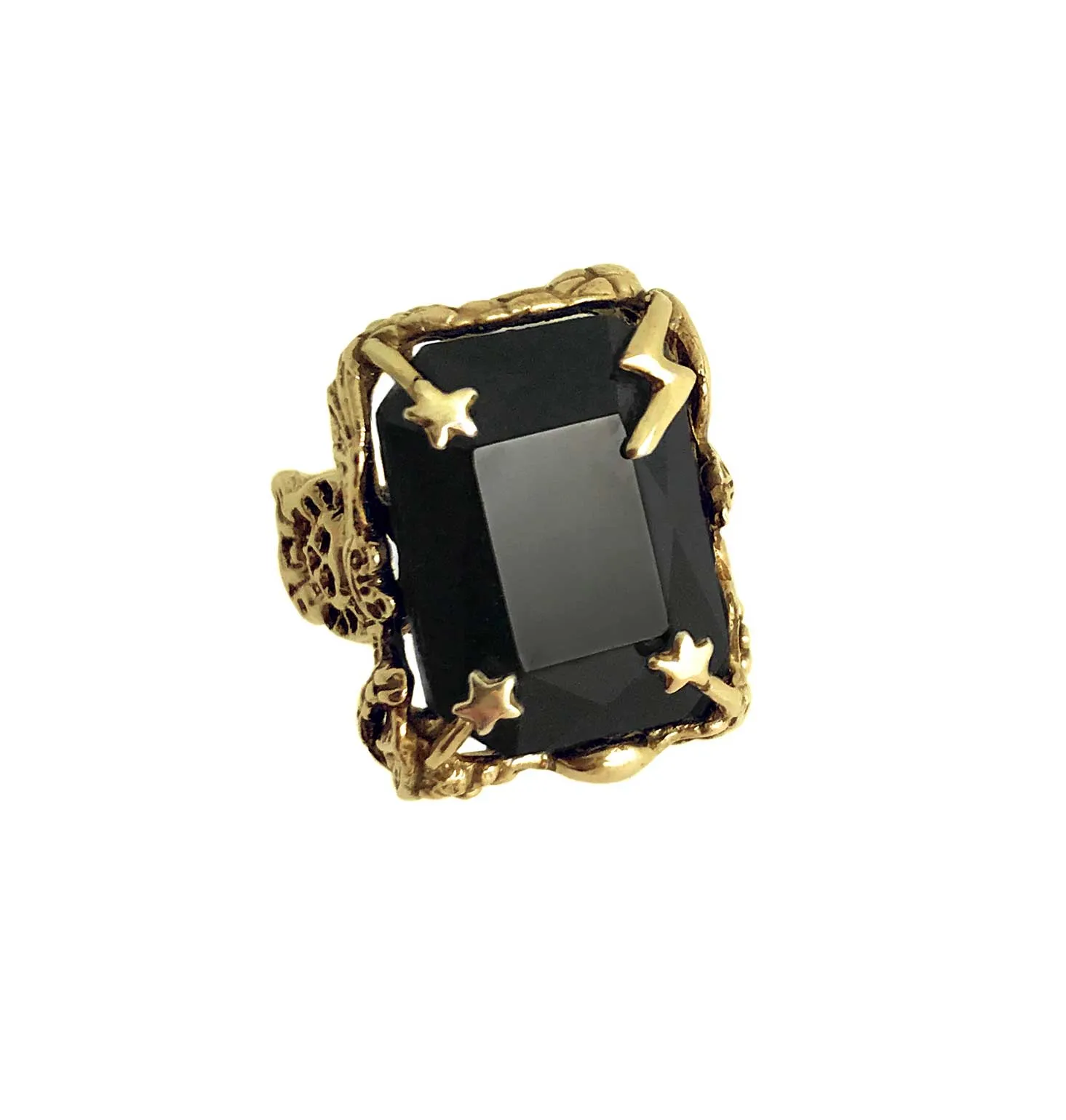 Bowie Ring in Black