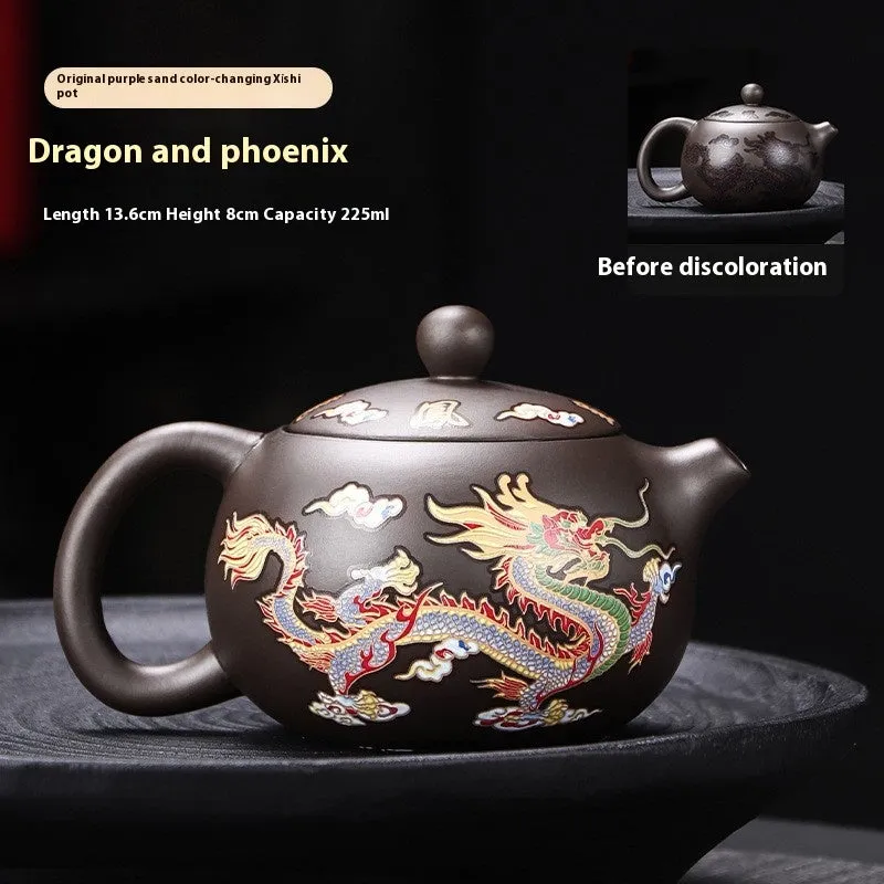 Chinese Style Kung Fu Teapot That Heats Up When Exposed To Water