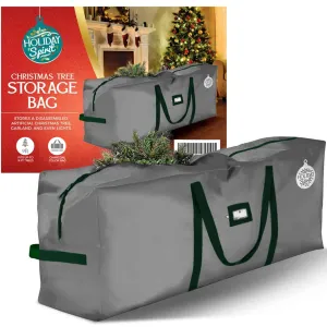 Christmas Tree Bags Storage 9 Ft - Heavy-Duty Tree Bag With Durable