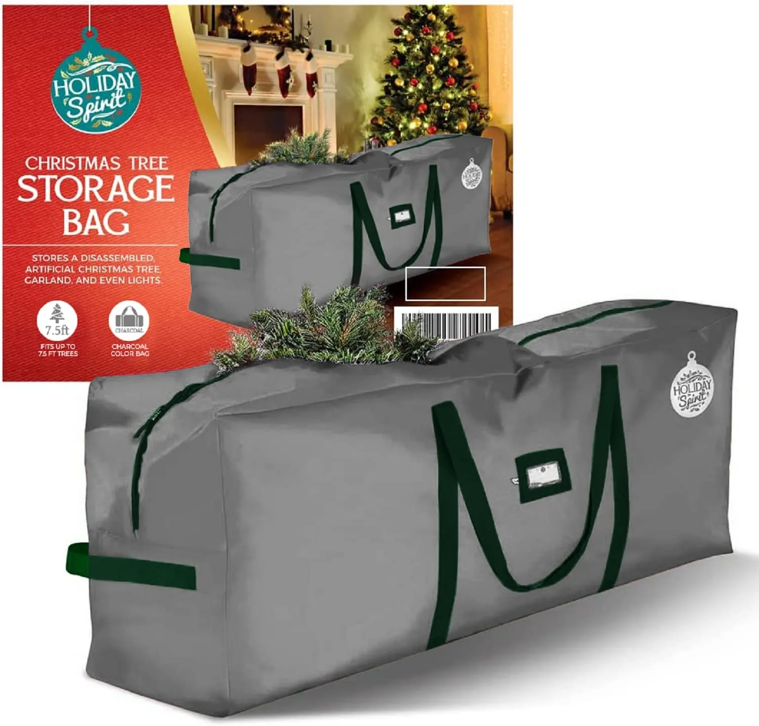 Christmas Tree Storage Bag - Heavy-Duty Christmas Tree Bag With Durable