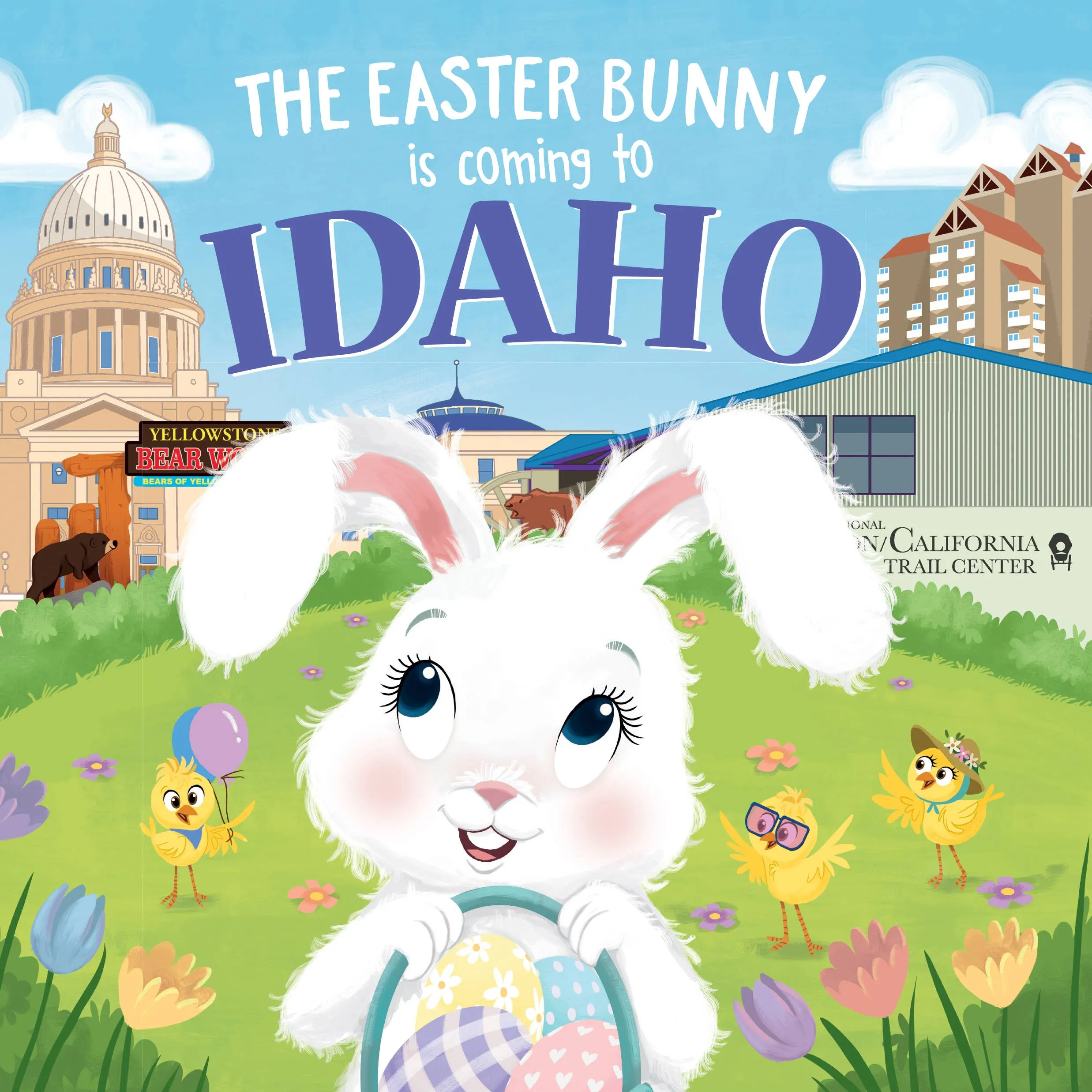 Easter Bunny is Coming to Idaho Book