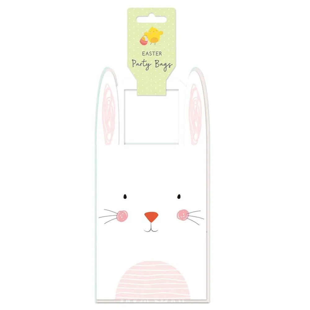 Easter Paper Treat Bags - 4 Pack Festive Favour Bags Holiday Party Supplies