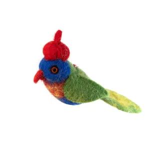 Felt Lauren Lorikeet Christmas Decor