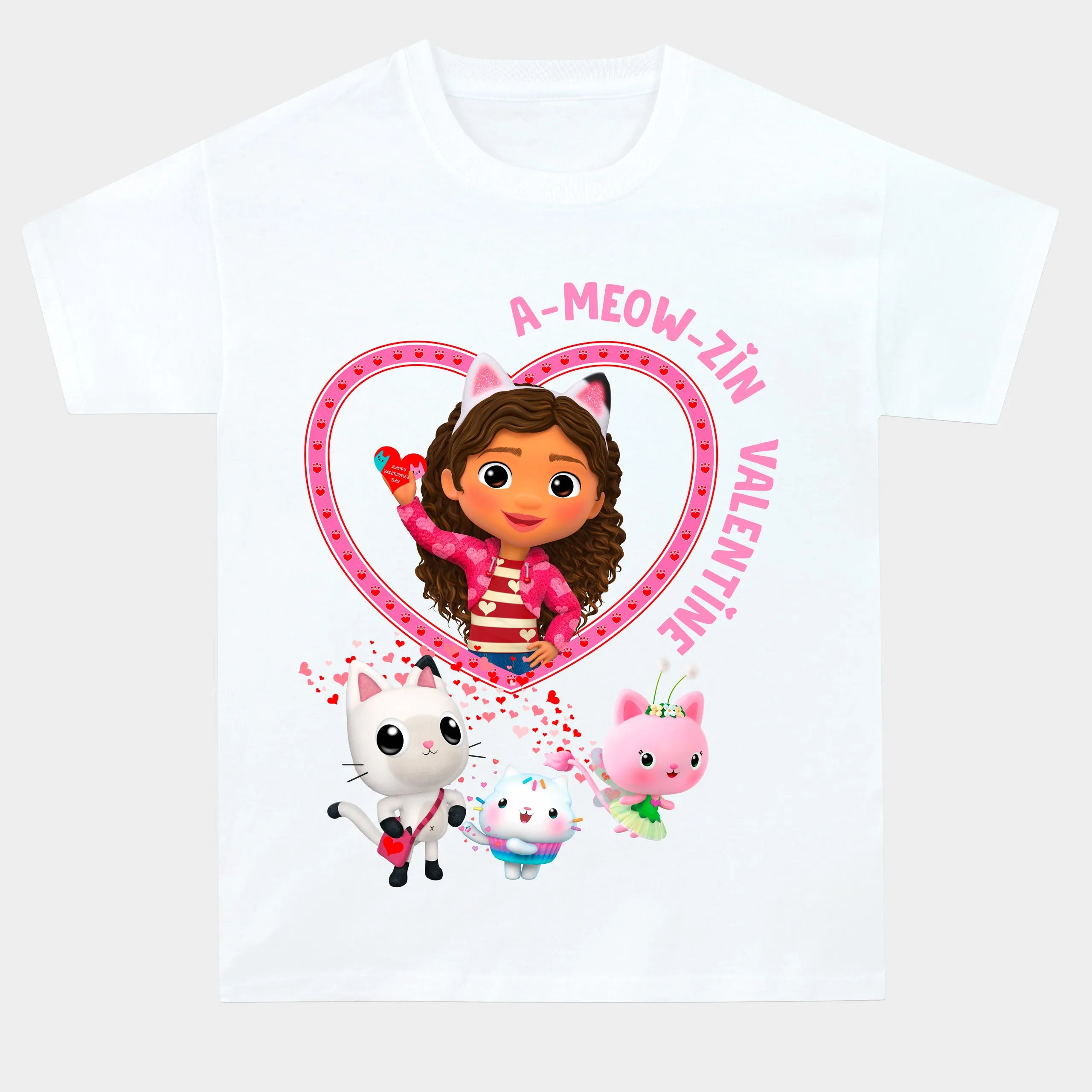 Gabby’s Dollhouse Valentines T-Shirt