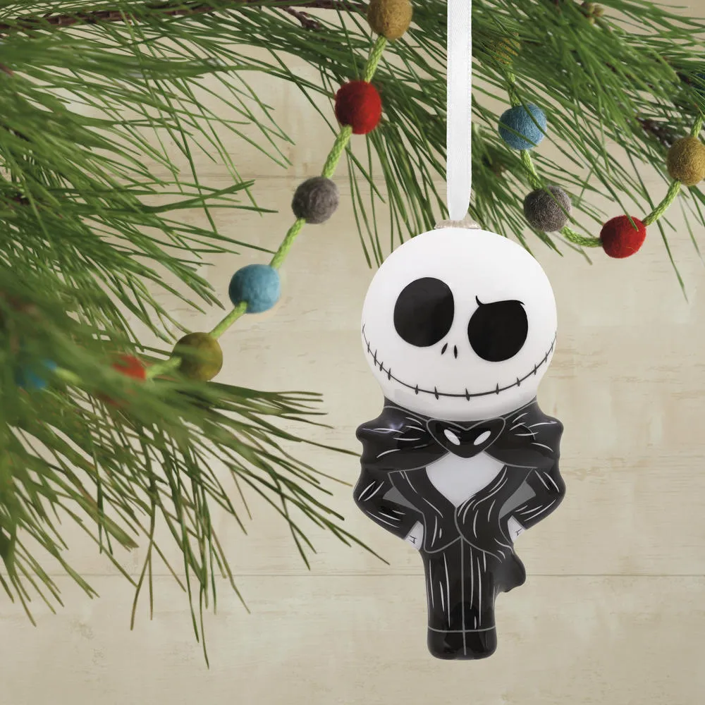 Hallmark Ornament- Disney - Tim Burton's The Nightmare Before Christmas - Jack Skellington Decoupage