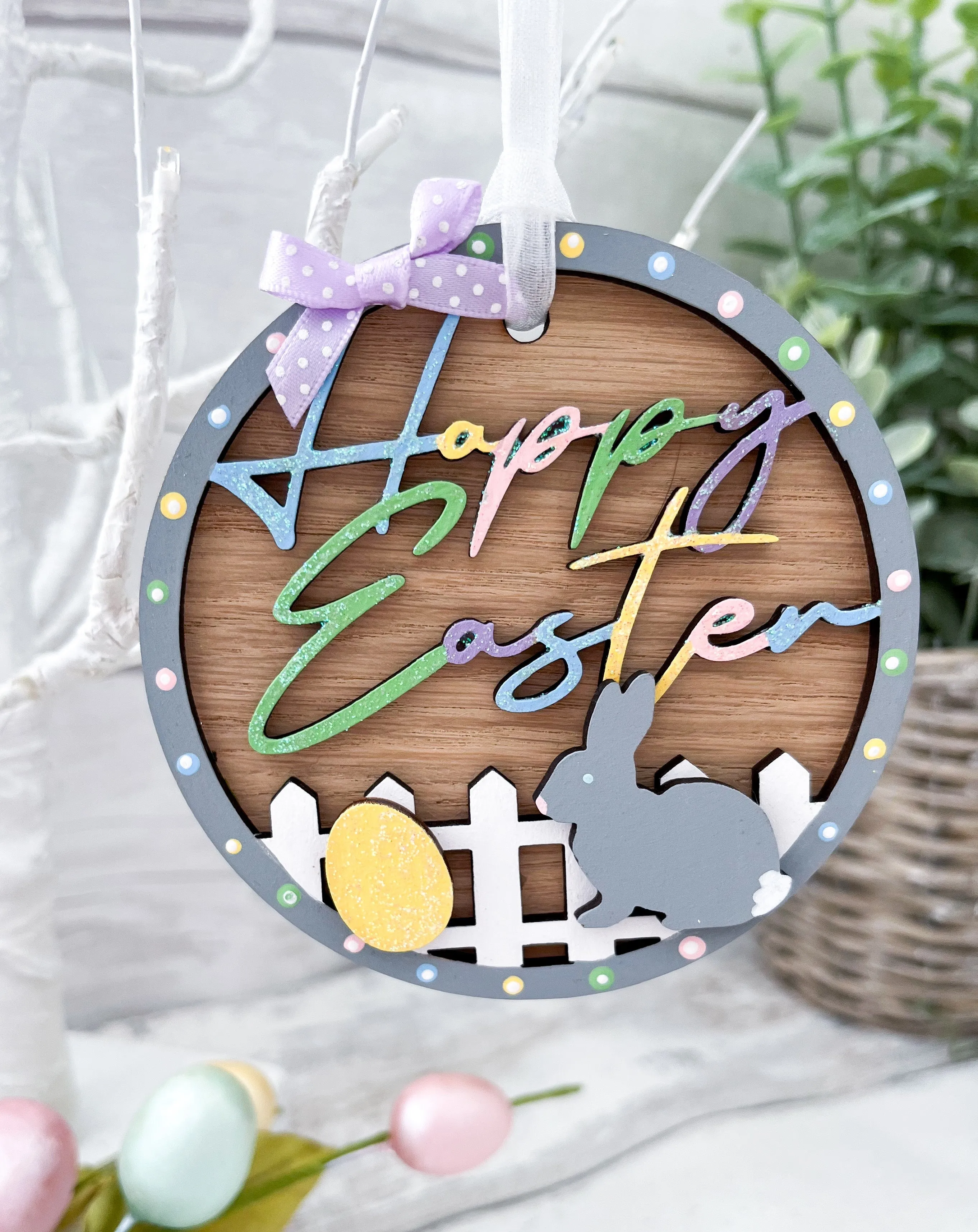 Happy Easter Hanging Decoration