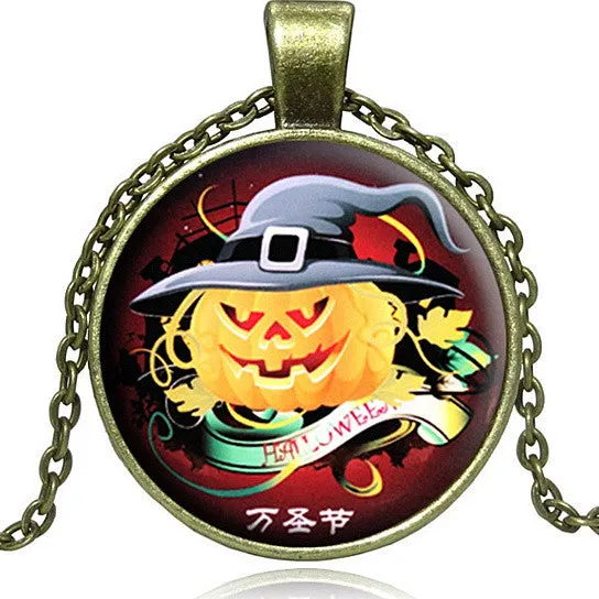 Jack O' Lantern Necklace