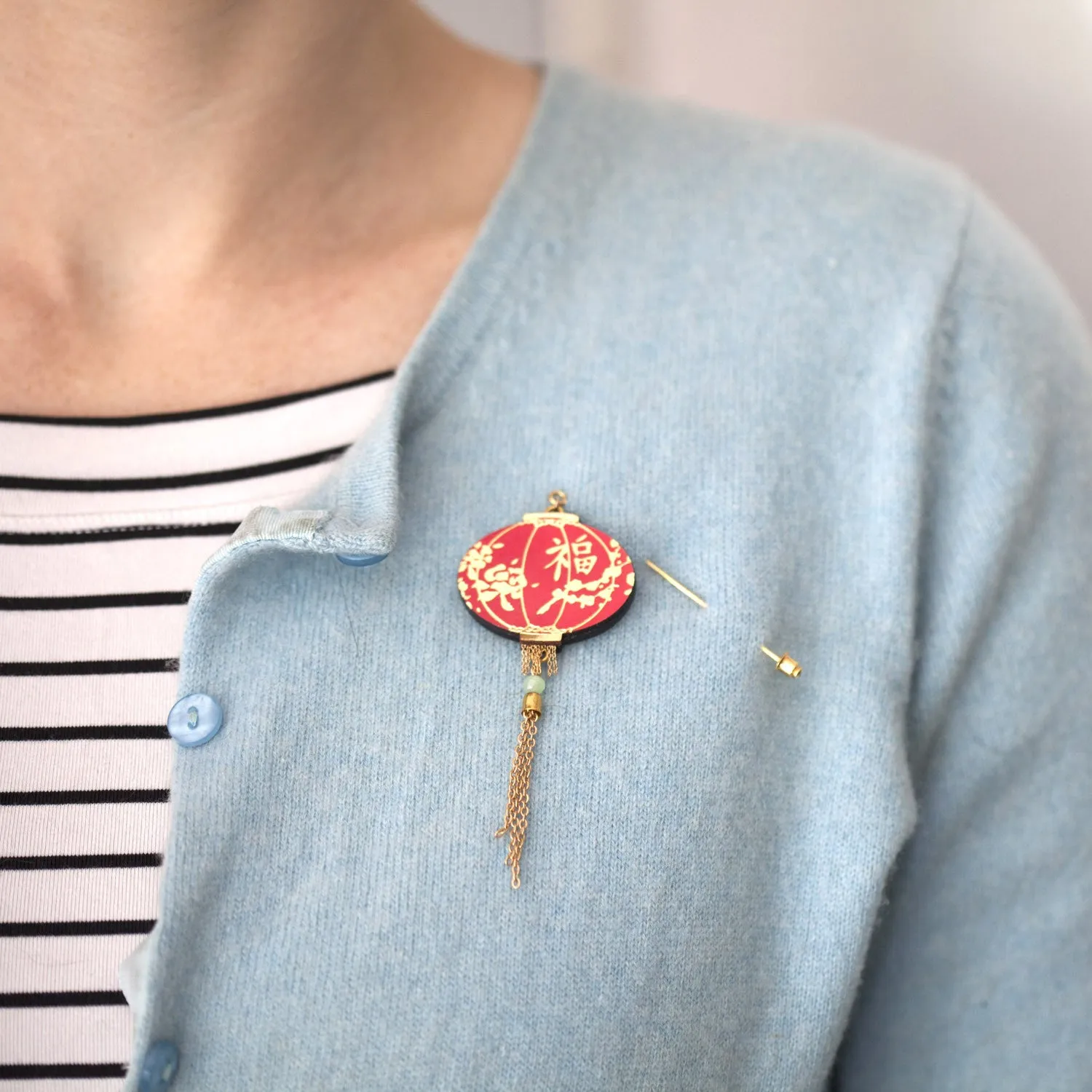 LANTERN . stick pin