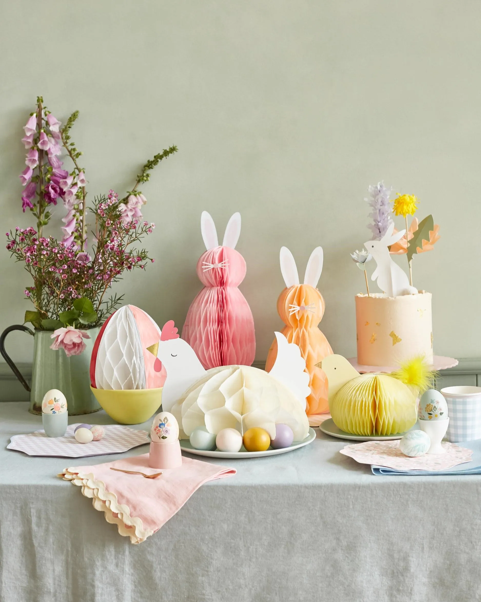 Meri Meri | Easter Table Decorations (6 piece set)