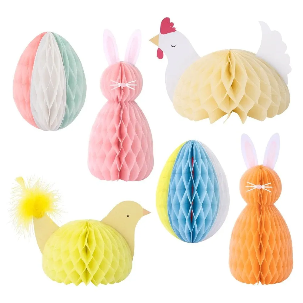 Meri Meri | Easter Table Decorations (6 piece set)