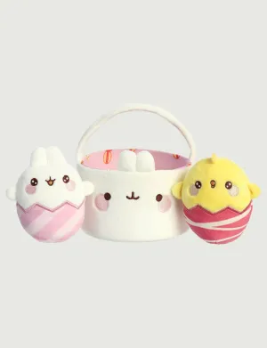 Molang Easter Basket Plush 6"