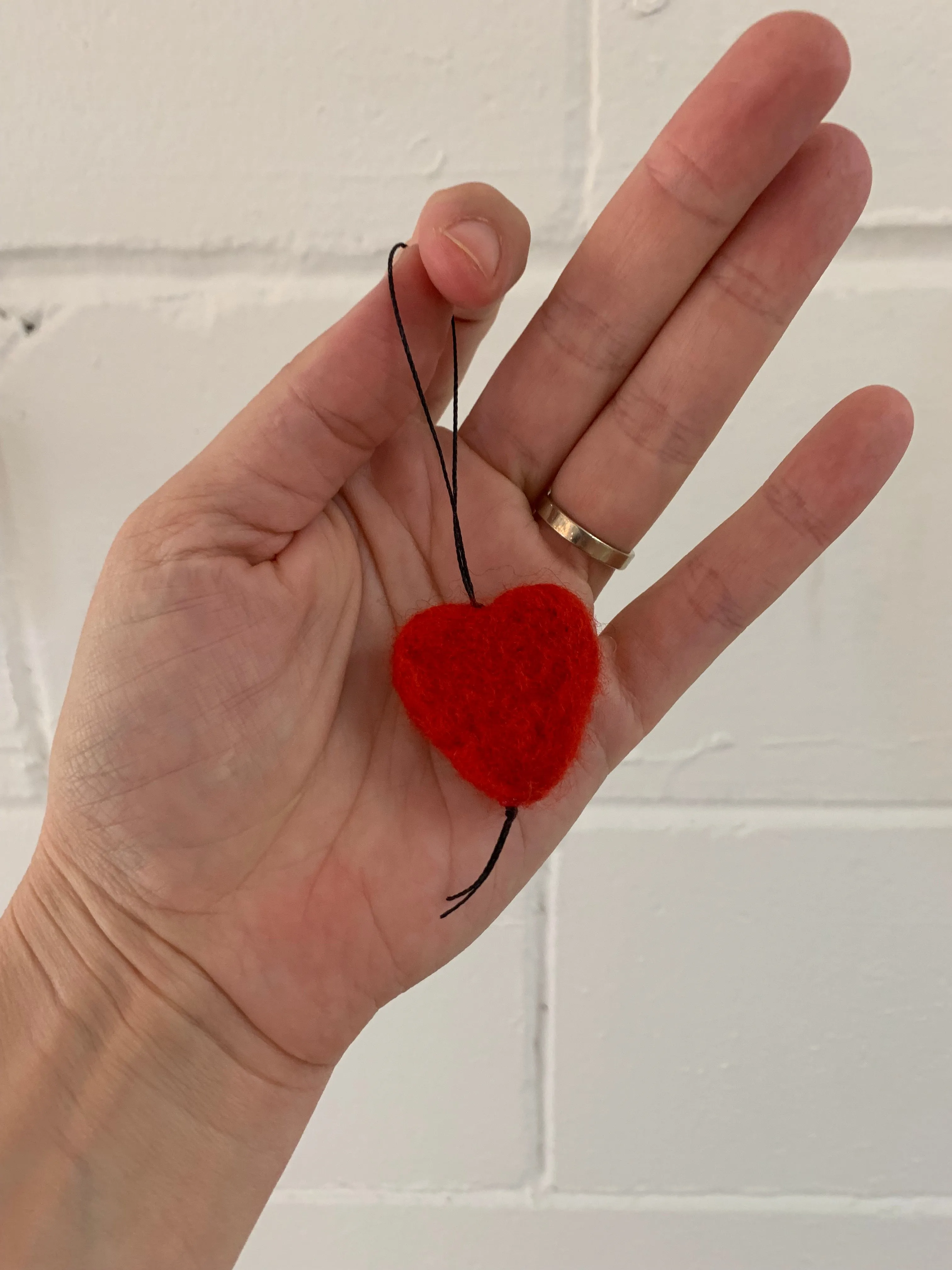 Small Felt Heart