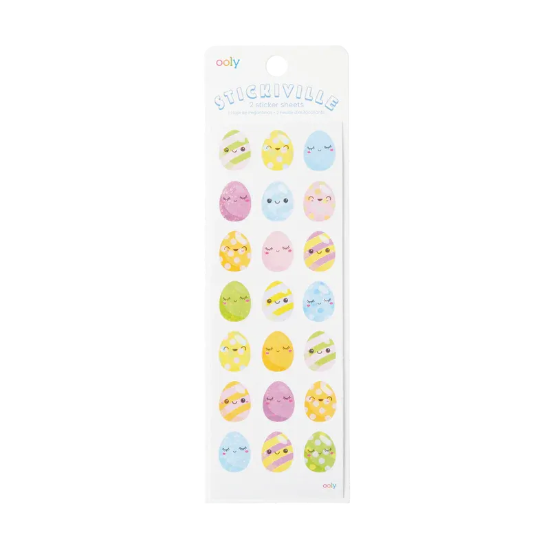 Stickiville Easter Eggs Stickers