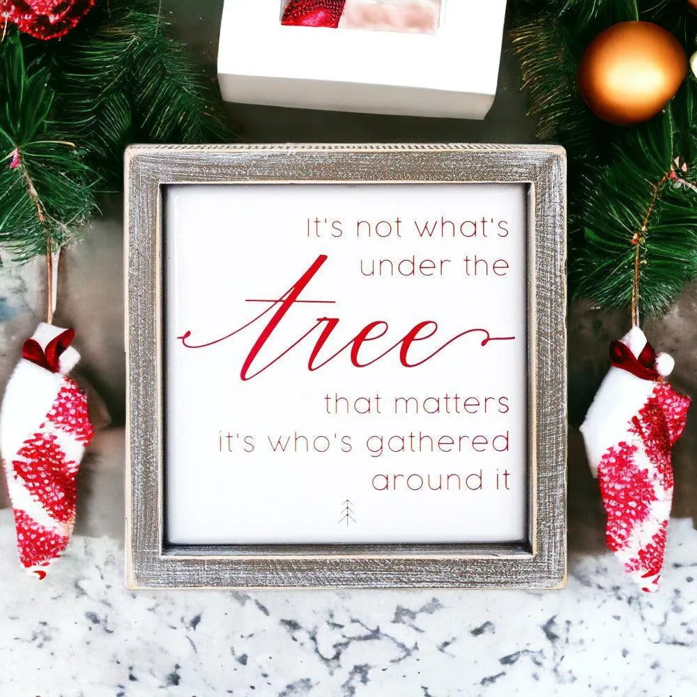 Under The Tree 7" Sign