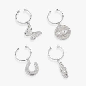 Wine Glass Charm Set of 4