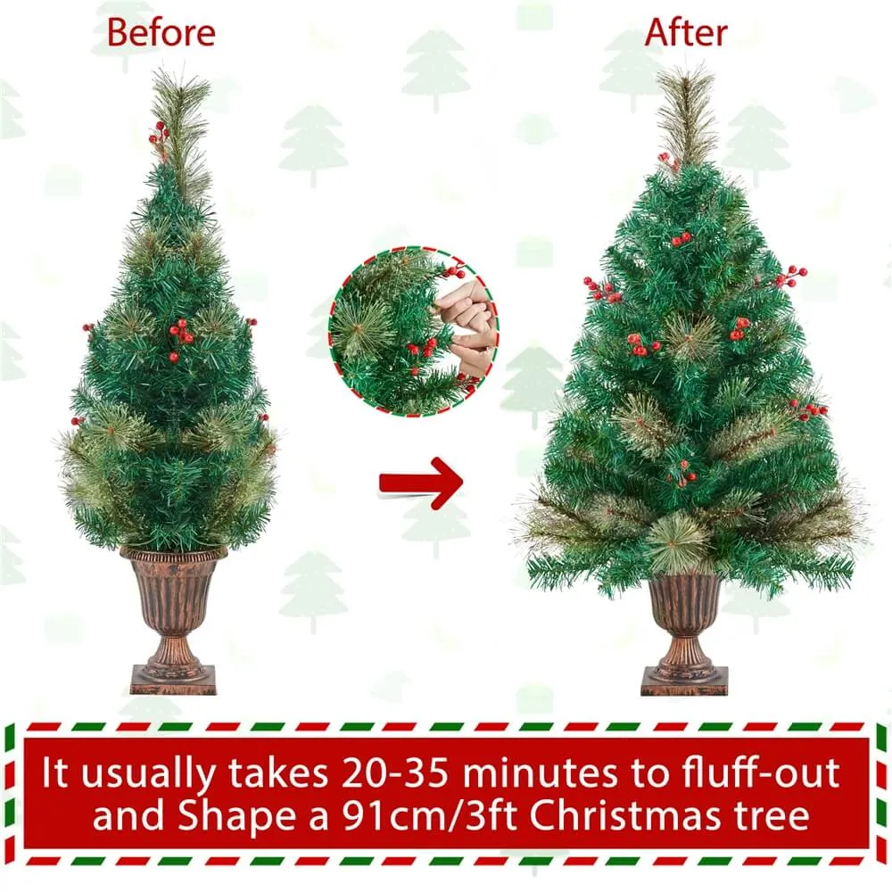 Yaheetech 3ft Tabletop Christmas Tree *2